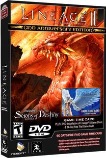 LINEAGE II- THE CHAOTIC CHRONICAL GAME AND TIME CARD