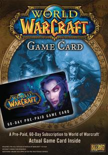 WORLD OF WARCRAFT 60 DAY PREPAID